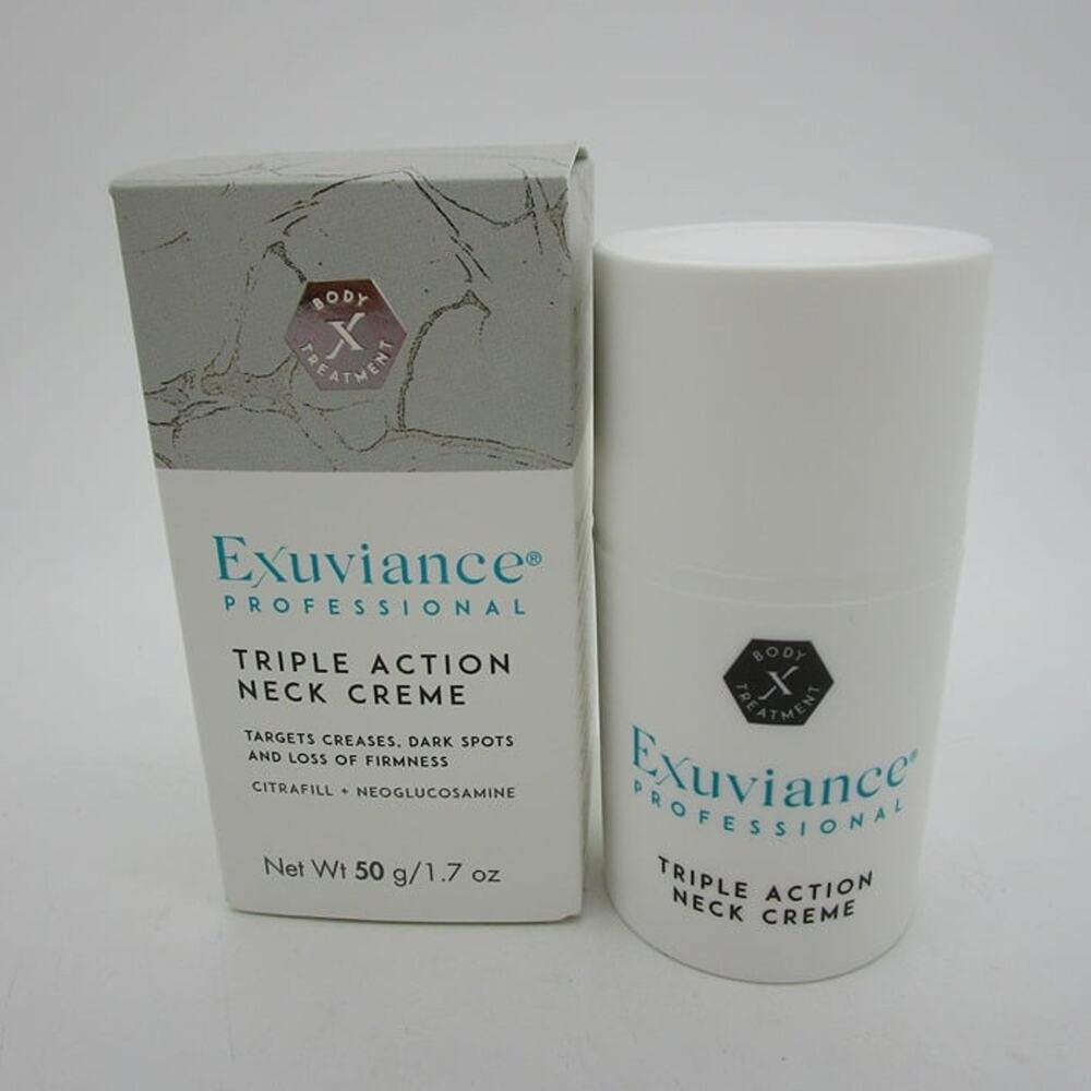 Exuviance TRIPLE ACTION NECK CREAM 1.7 oz NEW